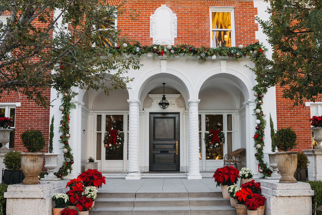 Deck the Halls: Colonial Revival Private Residence