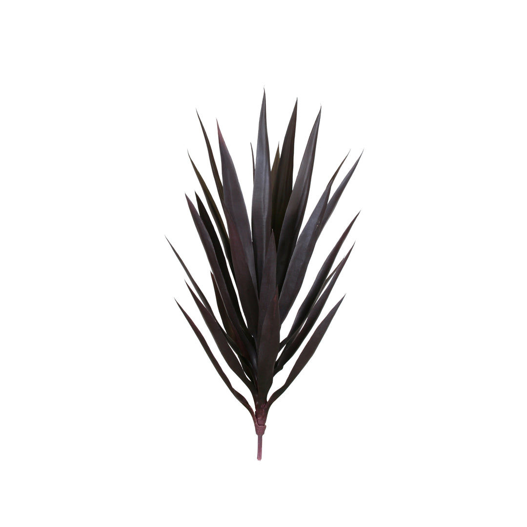 Blue Yucca Head Burgundy 26" (Faux)