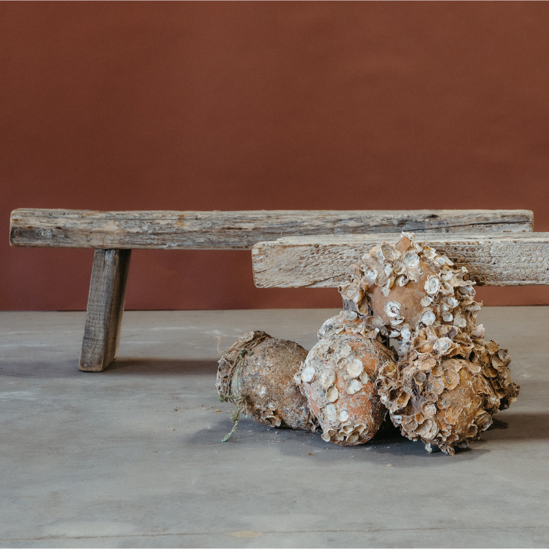 Rustic Teak Bench