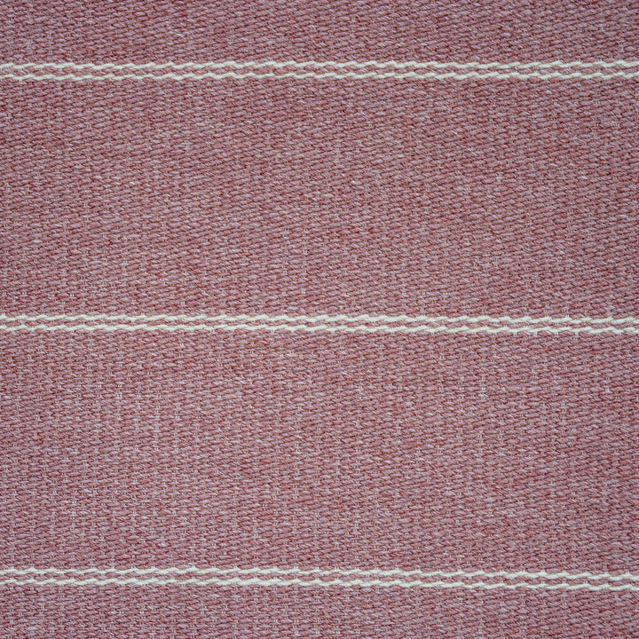 Vintage Danish Oak Dining Chair - Pink Stripe