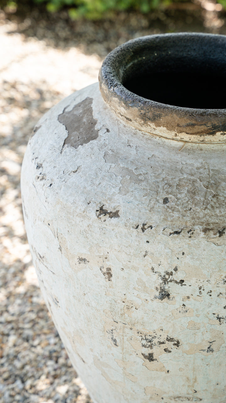 Weathered Clay Jar