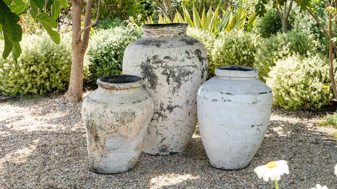 Weathered Clay Jar