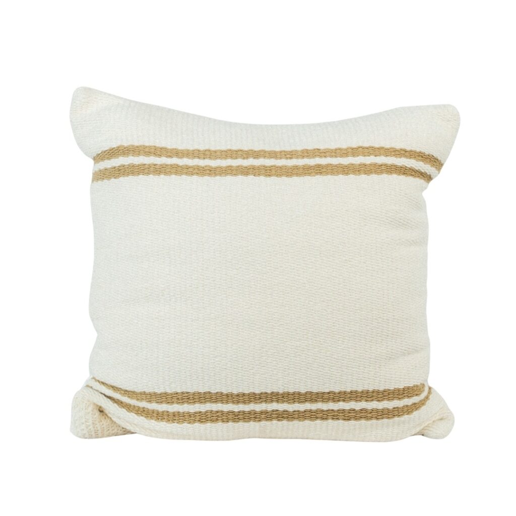 Hand-Woven Textile Pillow