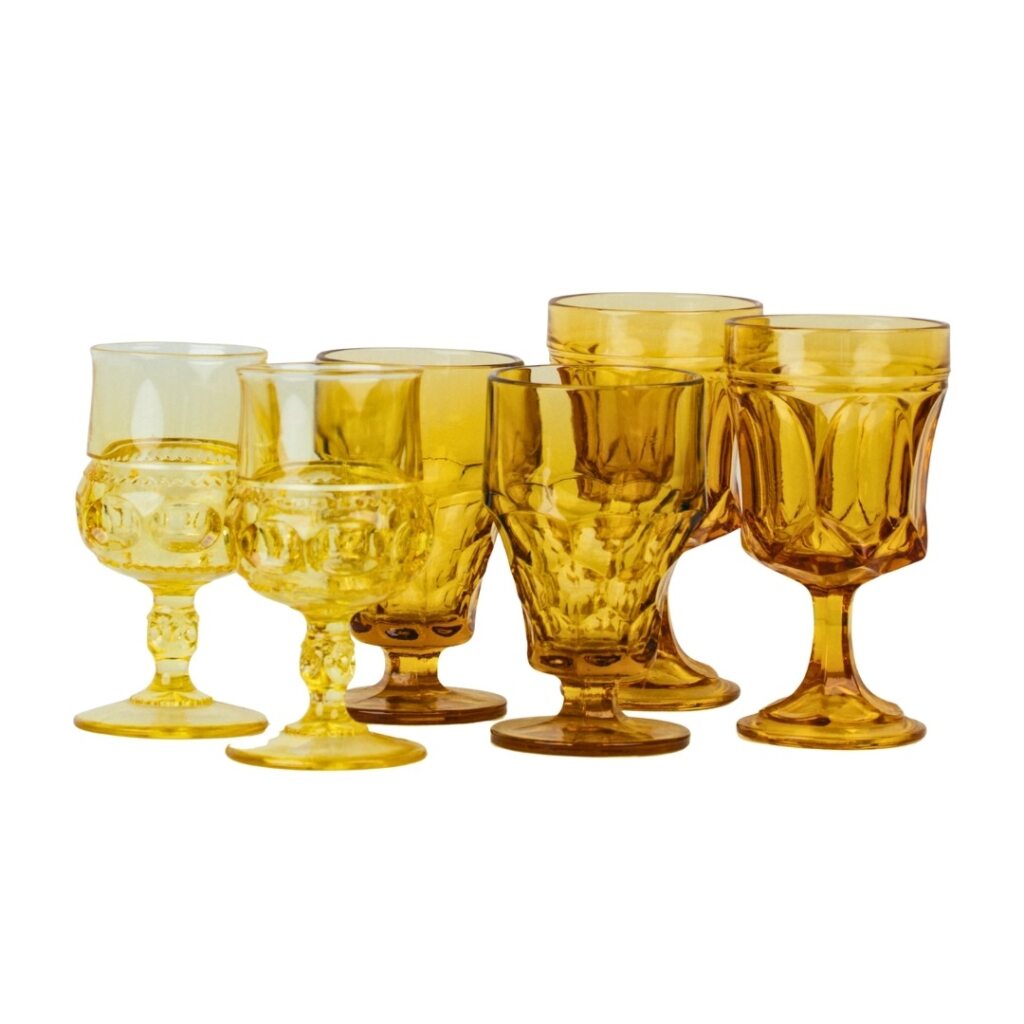 Vintage Colored Glass