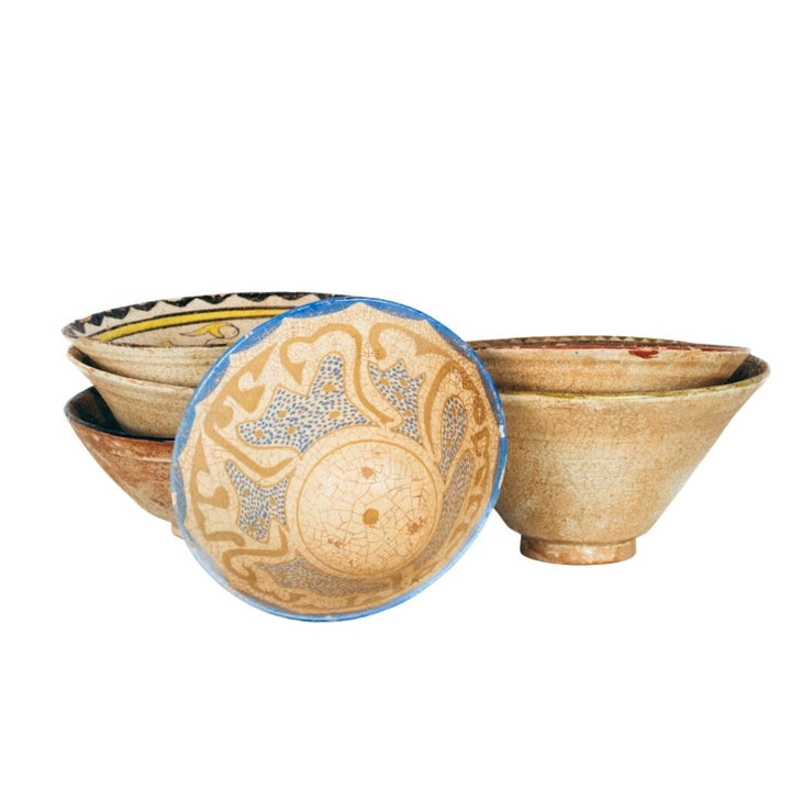 Vintage Hand-Painted Bowls