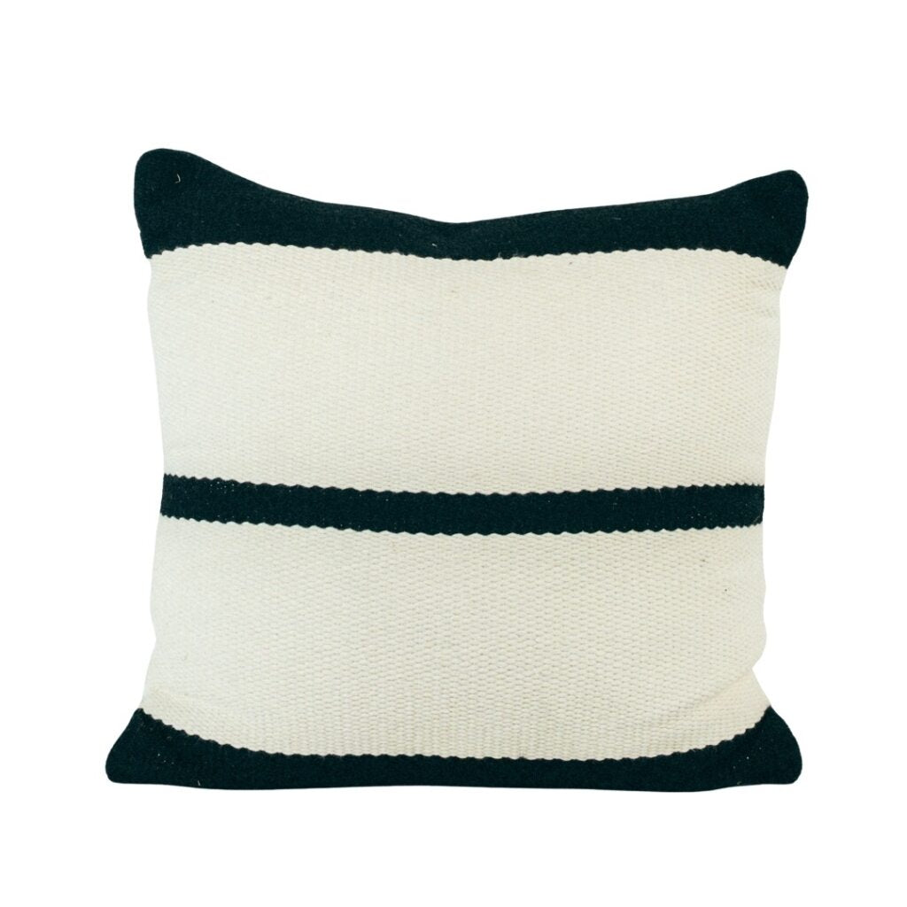 Hand-Woven Textile Pillow