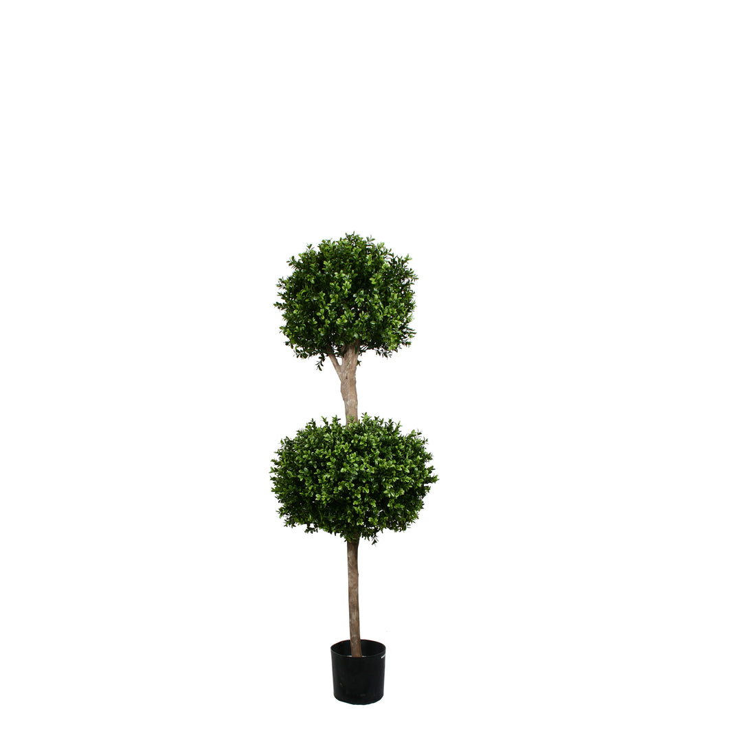 Boxwood Double Ball Tree 5 ft (Faux)