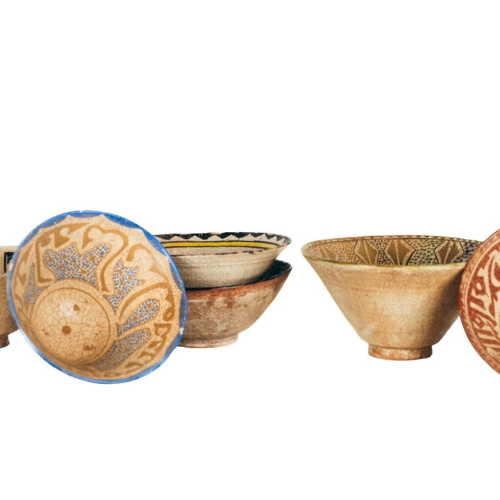 Vintage Hand-Painted Bowls