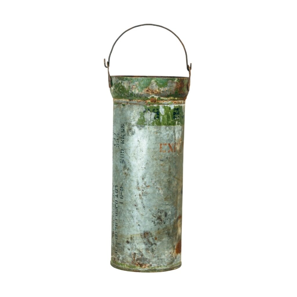 Vintage Ammo Canister