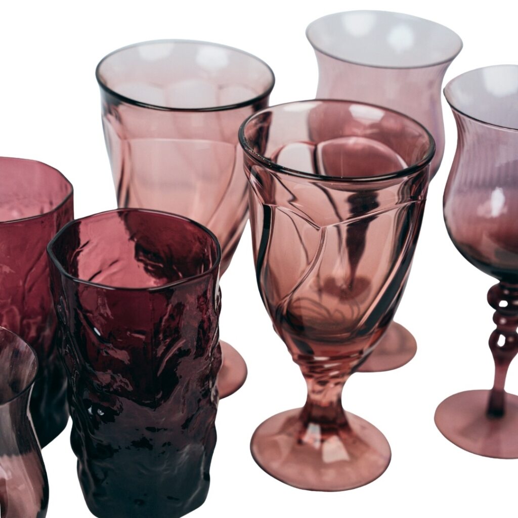 Vintage Colored Glass